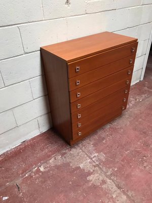 Mid-Century Teak Chest of Drawers, 1960s-OXJ-716901