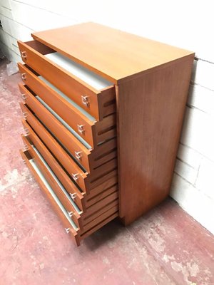 Mid-Century Teak Chest of Drawers, 1960s-OXJ-716901