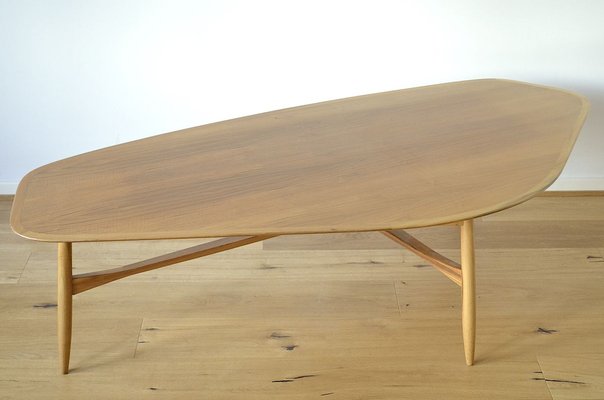 Mid-Century Teak Coffee Table by Svante Skogh for Laauser, 1960s-OV-783323