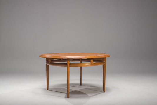 Mid-Century Teak Coffee Table by Torbjørn Afdal by Bruksbo, 1960s