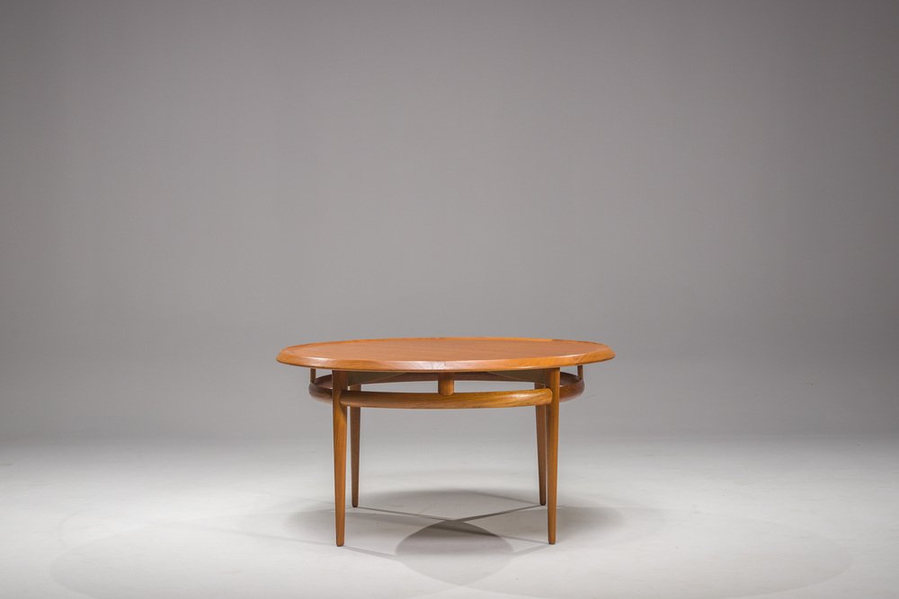 Mid-Century Teak Coffee Table by Torbjørn Afdal by Bruksbo, 1960s