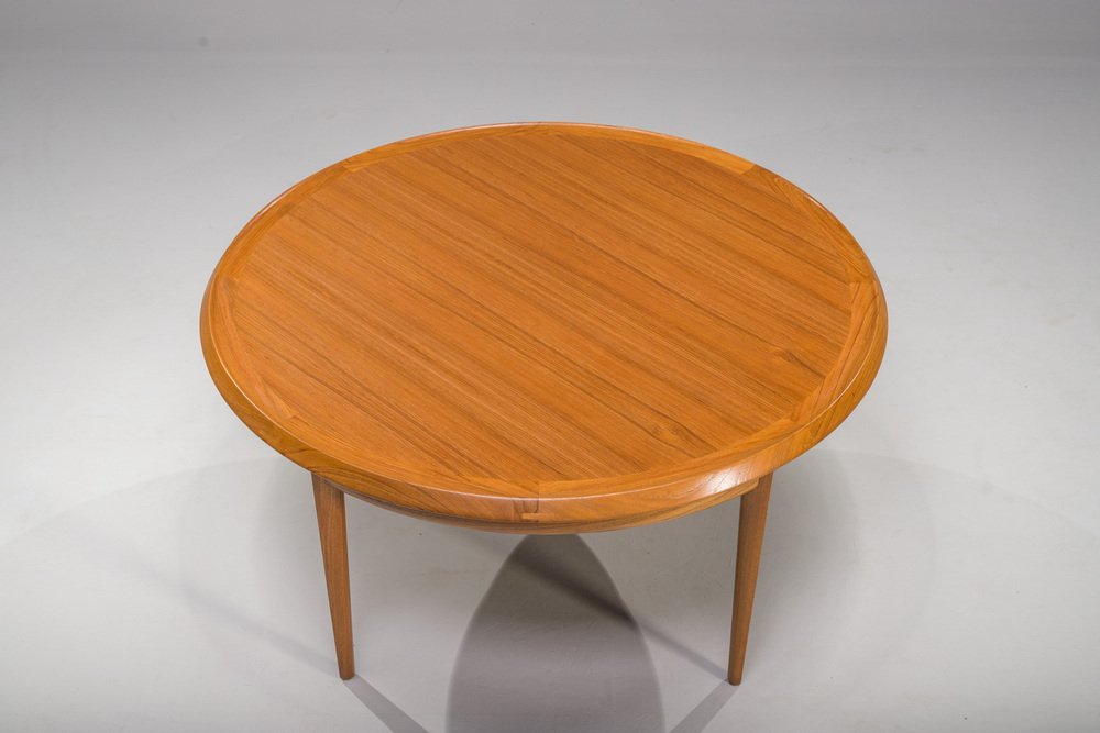 Mid-Century Teak Coffee Table by Torbjørn Afdal by Bruksbo, 1960s