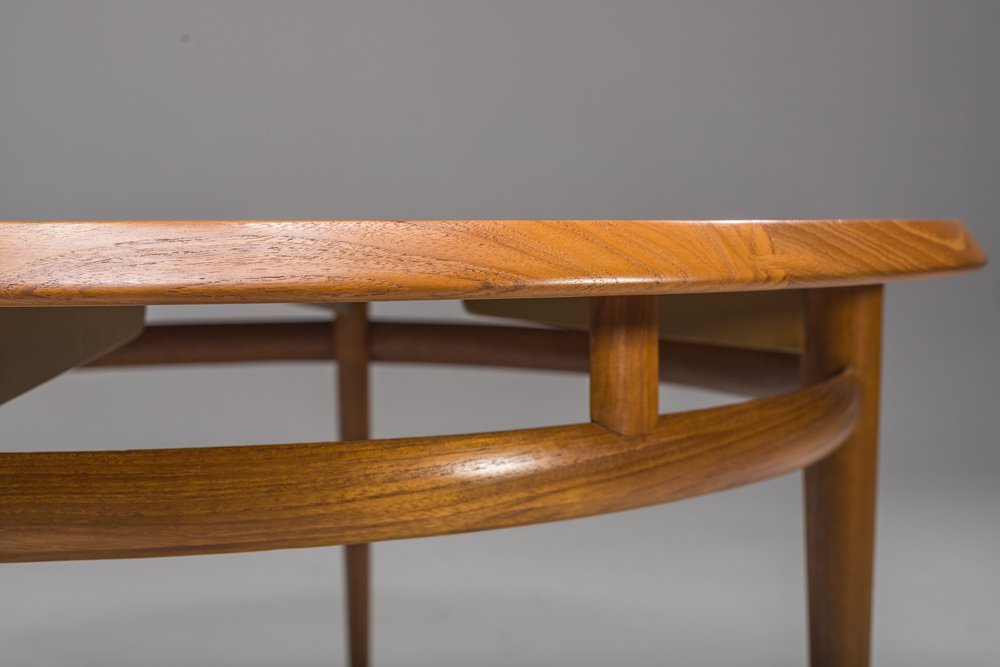 Mid-Century Teak Coffee Table by Torbjørn Afdal by Bruksbo, 1960s