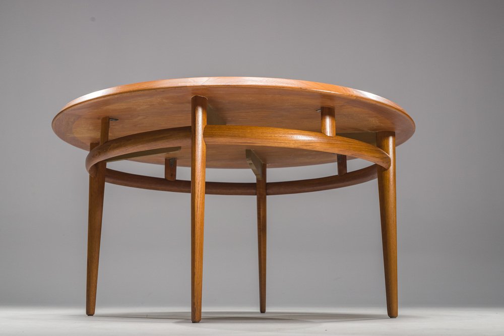 Mid-Century Teak Coffee Table by Torbjørn Afdal by Bruksbo, 1960s