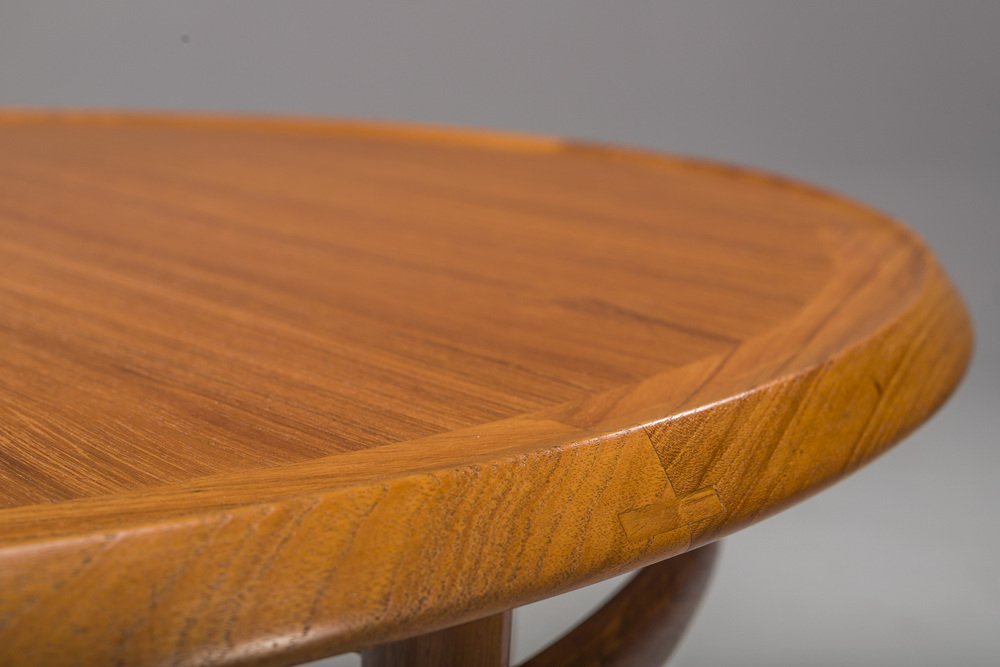 Mid-Century Teak Coffee Table by Torbjørn Afdal by Bruksbo, 1960s