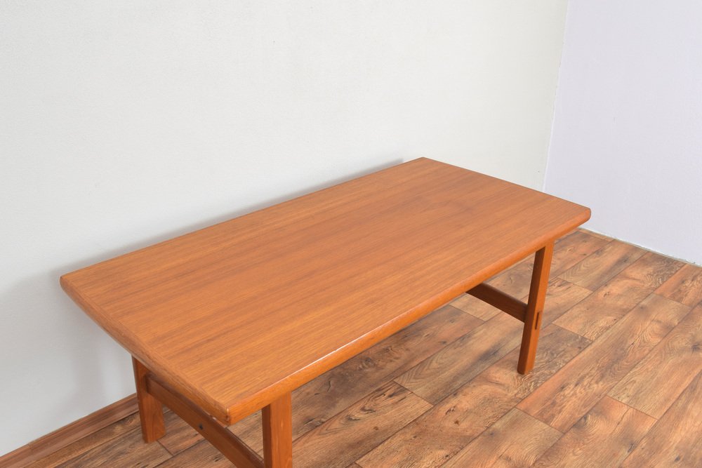 Mid-Century Teak Coffee Table from Alberts Tibro, Sweden, 1960s