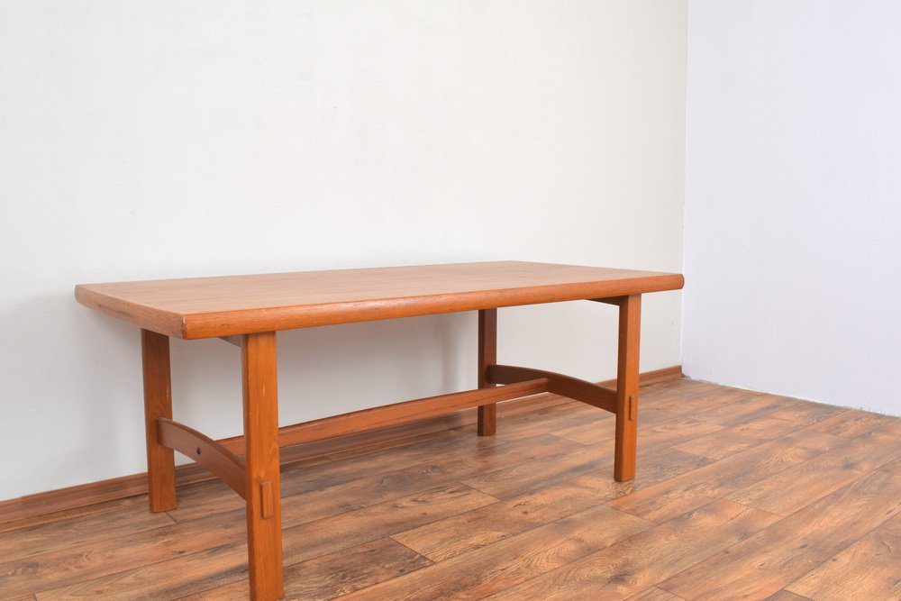 Mid-Century Teak Coffee Table from Alberts Tibro, Sweden, 1960s