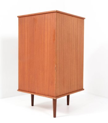 Mid-Century Teak Corner Cabinet, 1960s-MY-1078893