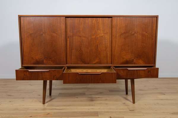 Mid-Century Teak Danish Sideboard by E. W. Bach for Sailing Cabinets, 1960s-NIT-1793581