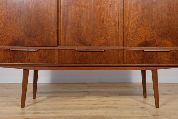 Mid-Century Teak Danish Sideboard by E. W. Bach for Sailing Cabinets, 1960s-NIT-1793581