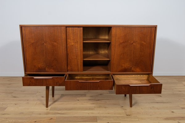 Mid-Century Teak Danish Sideboard by E. W. Bach for Sailing Cabinets, 1960s-NIT-1793581