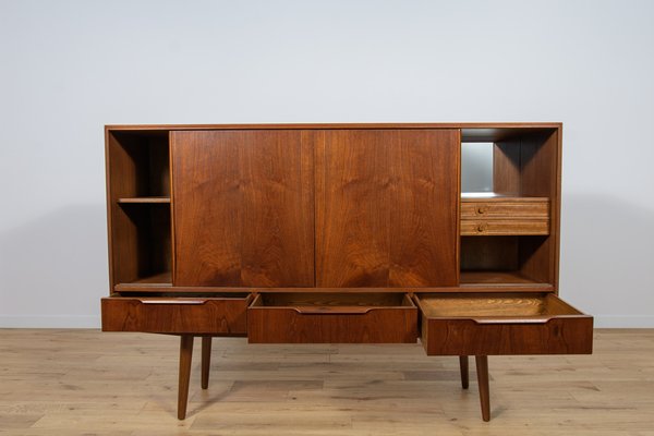 Mid-Century Teak Danish Sideboard by E. W. Bach for Sailing Cabinets, 1960s-NIT-1793581