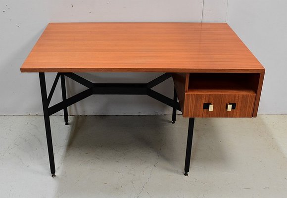 Mid-Century Teak Desk-RVK-595403