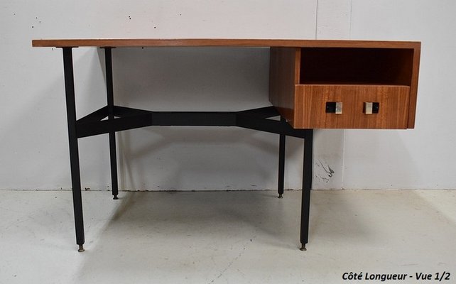 Mid-Century Teak Desk-RVK-595403