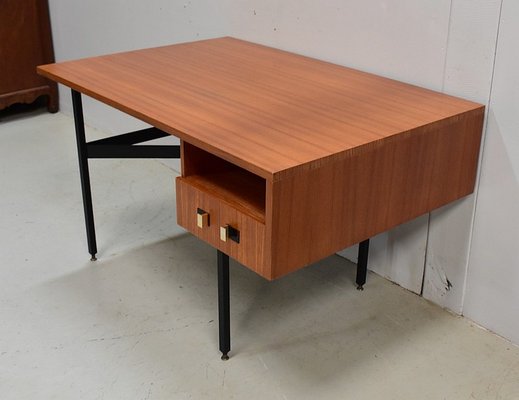 Mid-Century Teak Desk-RVK-595403