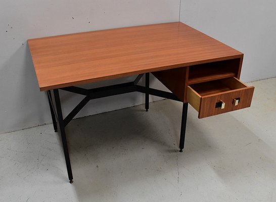 Mid-Century Teak Desk-RVK-595403