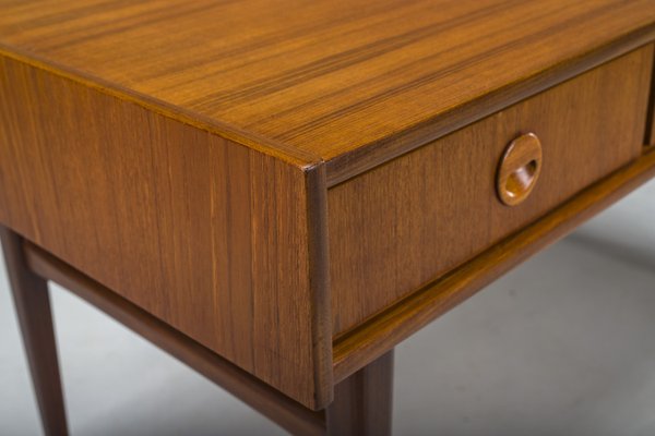 Mid-Century Teak Desk attributed to Bartels Works, 1960s-ZZH-2028294