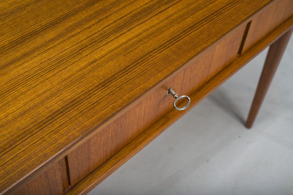 Mid-Century Teak Desk attributed to Bartels Works, 1960s-ZZH-2028294