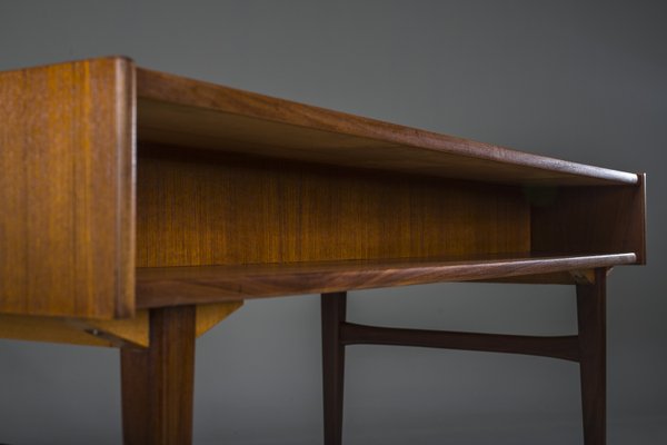 Mid-Century Teak Desk attributed to Bartels Works, 1960s-ZZH-2028294