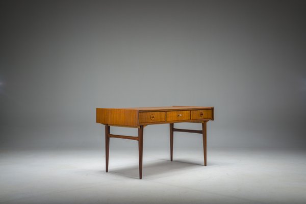 Mid-Century Teak Desk attributed to Bartels Works, 1960s-ZZH-2028294