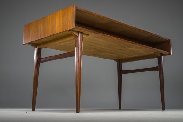 Mid-Century Teak Desk attributed to Bartels Works, 1960s-ZZH-2028294