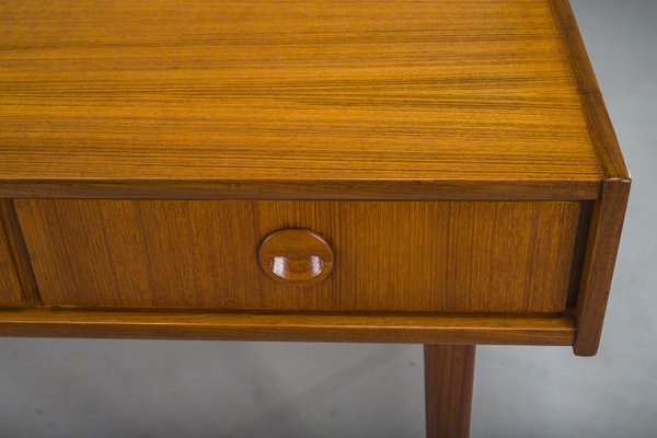 Mid-Century Teak Desk attributed to Bartels Works, 1960s-ZZH-2028294