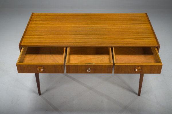 Mid-Century Teak Desk attributed to Bartels Works, 1960s-ZZH-2028294