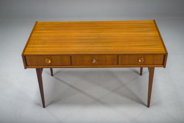 Mid-Century Teak Desk attributed to Bartels Works, 1960s-ZZH-2028294