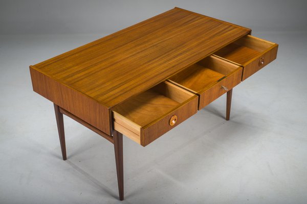 Mid-Century Teak Desk attributed to Bartels Works, 1960s-ZZH-2028294