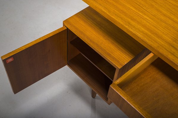 Mid-Century Teak Desk, Joseph Bachleitne for Deve, Deutschland, 1970s-ZZH-2041414