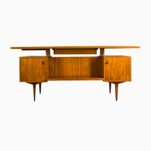 Mid-Century Teak Desk, Joseph Bachleitne for Deve, Deutschland, 1970s-ZZH-2041414