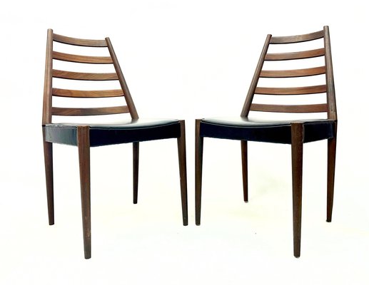 Mid-Century Teak Dining Chair, 1960s, Set of 2-ZCY-1763595