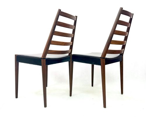 Mid-Century Teak Dining Chair, 1960s, Set of 2-ZCY-1763595