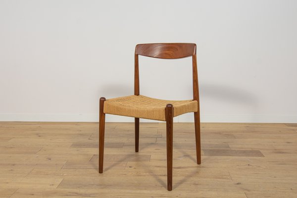 Mid-Century Teak Dining Chair, Denmark, 1960s-NIT-2035051