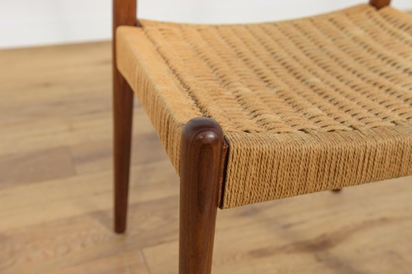 Mid-Century Teak Dining Chair, Denmark, 1960s-NIT-2035051