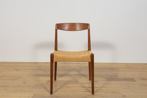 Mid-Century Teak Dining Chair, Denmark, 1960s-NIT-2035051