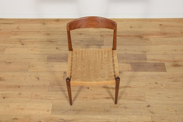 Mid-Century Teak Dining Chair, Denmark, 1960s-NIT-2035051