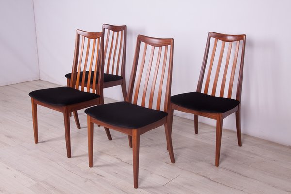 Mid-Century Teak Dining Chairs by Leslie Dandy for G-Plan, 1960s, Set of 4-NIT-1109468