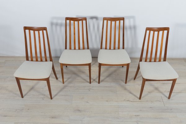 Mid-Century Teak Dining Chairs by Leslie Dandy for G-Plan, 1960s, Set of 4-NIT-1370744