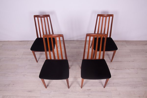 Mid-Century Teak Dining Chairs by Leslie Dandy for G-Plan, 1960s, Set of 4-NIT-1109468