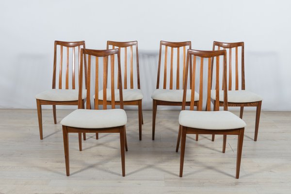 Mid-Century Teak Dining Chairs by Leslie Dandy for G-Plan, 1960s, Set of 6-NIT-1370743