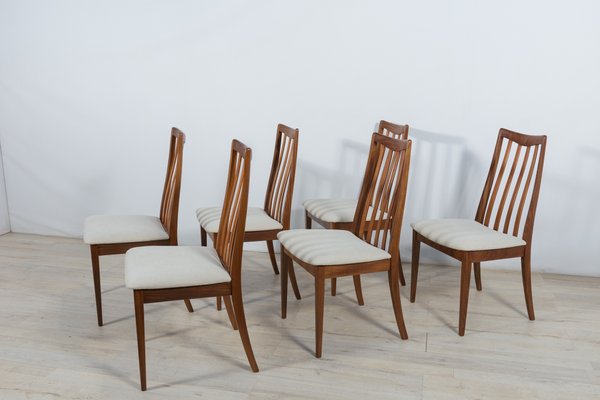 Mid-Century Teak Dining Chairs by Leslie Dandy for G-Plan, 1960s, Set of 6-NIT-1370743