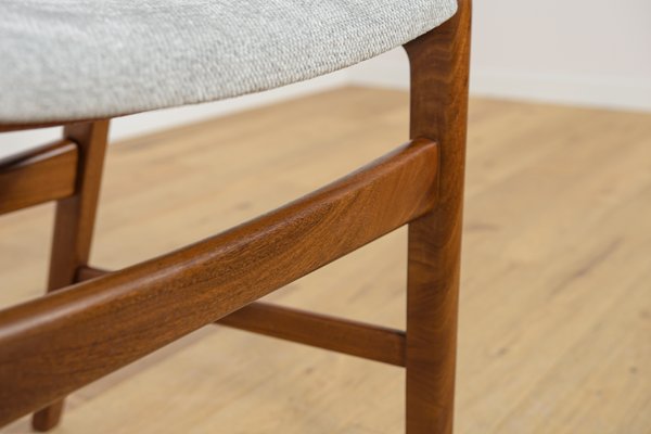 Mid-Century Teak Dining Chairs, Denmark 1960s, Set of 4-NIT-2017211