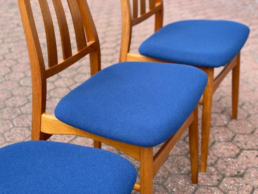 Mid-Century Teak Dining Chairs from Vamdrup Stølefabrik, Set of 4-WSA-1294018