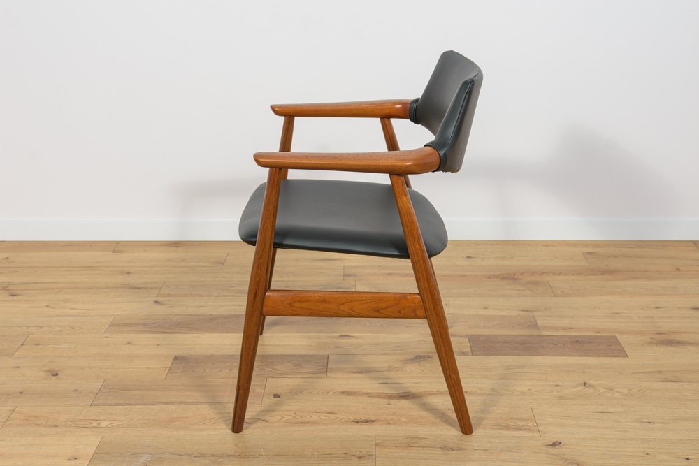 Mid-Century Teak Dining Chairs Model GM11 by Svend Åge Eriksen for Glostrup, 1950s, Set of 6