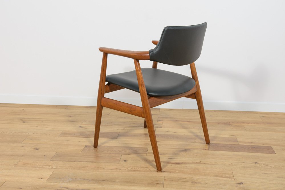 Mid-Century Teak Dining Chairs Model GM11 by Svend Åge Eriksen for Glostrup, 1950s, Set of 6