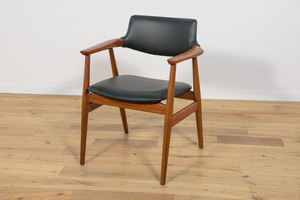 Mid-Century Teak Dining Chairs Model GM11 by Svend Åge Eriksen for Glostrup, 1950s, Set of 6