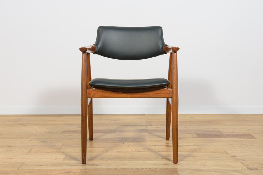 Mid-Century Teak Dining Chairs Model GM11 by Svend Åge Eriksen for Glostrup, 1950s, Set of 6