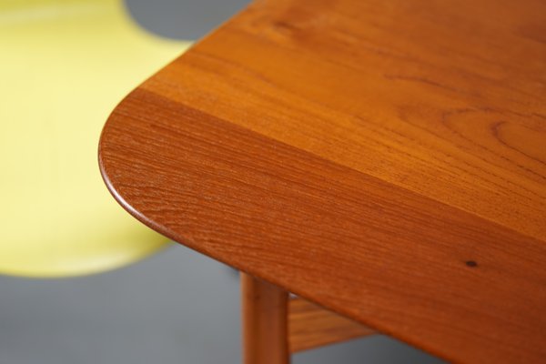 Mid-Century Teak Dining Table by Peter Hvidt & Orla Mølgaard-Nielsen for France & Søn / France & Daverkosen, 1950s-XNJ-754326