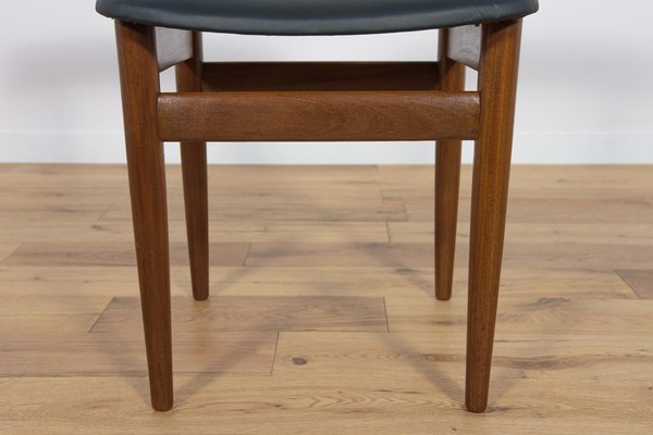 Mid-Century Teak Dining Table & Chairs by Hans Olsen for Frem Røjle, 1960s, Set of 5-NIT-1608102